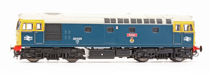 Pre-Owned 3441 Class 33025 'Sultan' BR Blue Diesel Locomotive