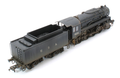 Bespoke Weathered 926001 USATC S160 2-8-0 GWR Wartime Black U.S.A on Tender No.1604 Steam Locomotive - Deluxe Weathered