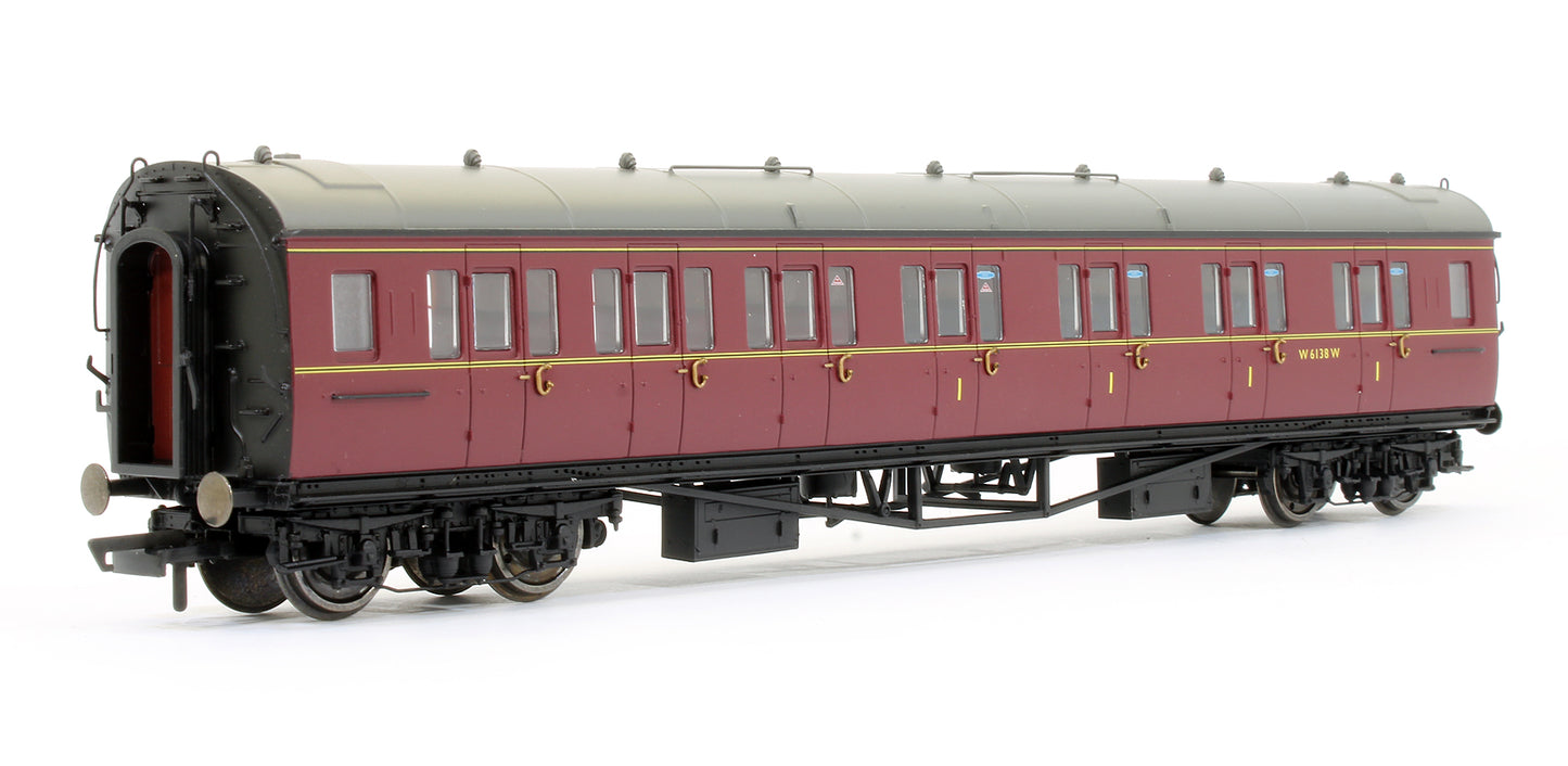 Pre-Owned R4766 BR Maroon Collett Corridor Composite (LH) Coach 'W6138W'