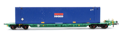 Pre-Owned 37-302 Intermodal Bogie Wagon With 45ft Swap Body Containers 'GE SEACO'