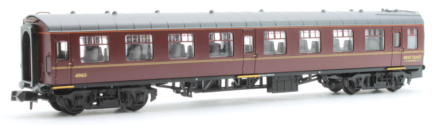 BR Mk1 TSO Tourist Second Open WCRC Maroon 4960