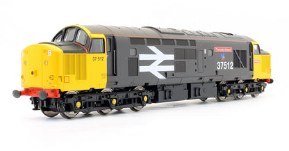 Pre-Owned Large Logo Railfreight Grey Class 37512 'Thornaby Demon' Diesel Locomotive