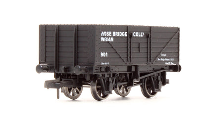 4F-Rose-Bridge-901 Pre-Owned 'Rose Bridge Colliery' 7 Plank Wagon No.901 - Limited Edition