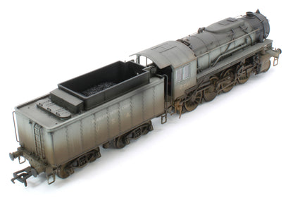 Bespoke Weathered 926004 USATC S160 2-8-0 SR Wartime Light Grey with Transportation Corps U.S.A on Tender No.2356 Steam Locomotive - Deluxe Weathered