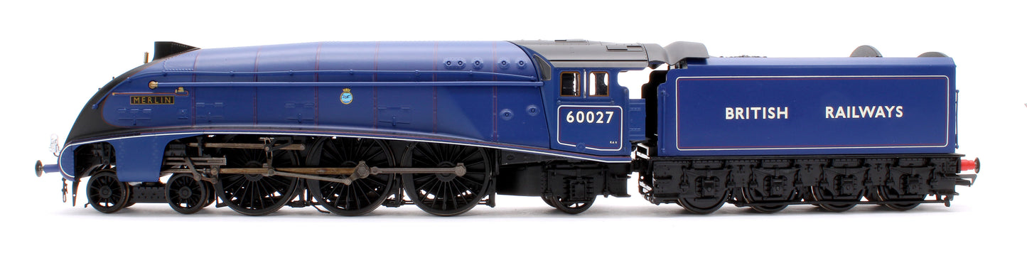 Black Label Class A4 Merlin Experimental Purple Unvalanced 4-6-2 No.60027 Steam Locomotive - DCC Sound & Smoke