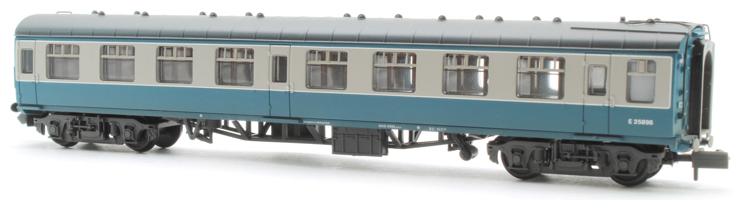 BR Mk1 SK Second Corridor BR Blue & Grey E25898 - Weathered