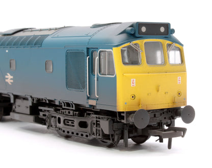 Class 25/2 25106 BR Blue Diesel Locomotive - DCC Sound Deluxe & Weathered