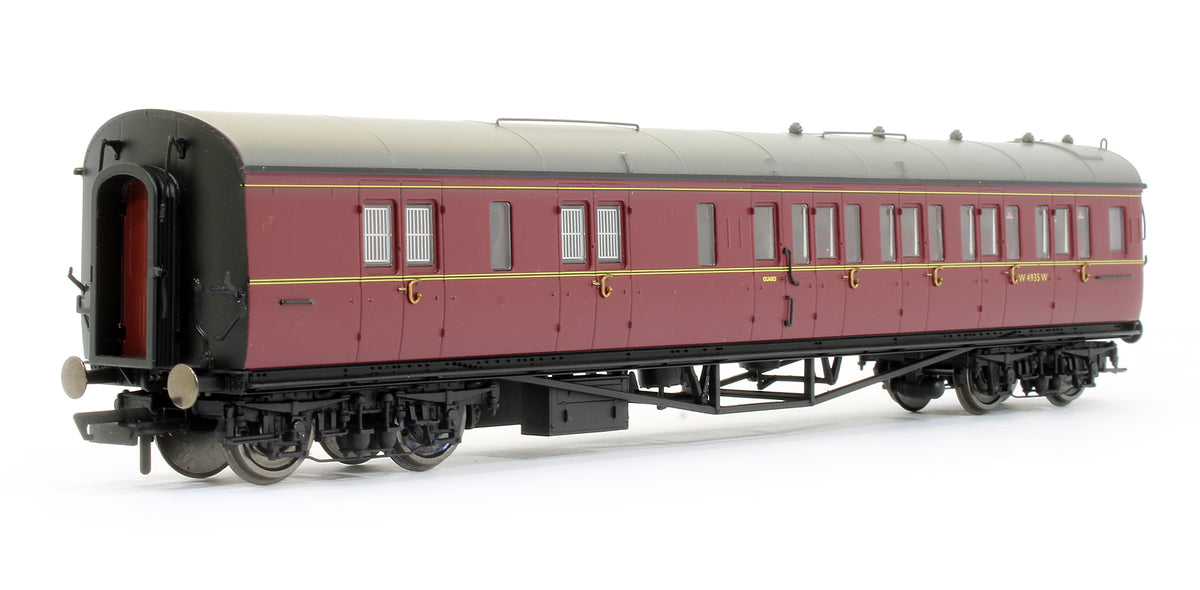 R4764 Pre-Owned BR Maroon Collett Corridor Brake 3rd (RH) Coach 'W4935W'
