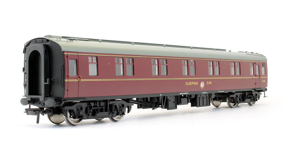 Pre-Owned 39-502 BR MK1 SLSTP Coach Sleeping Car Second Class Maroon