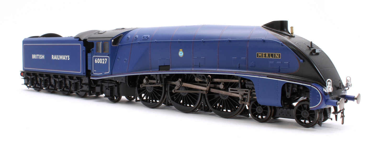 Black Label Class A4 Merlin Experimental Purple Unvalanced 4-6-2 No.60027 Steam Locomotive - DCC Sound & Smoke