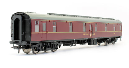 Pre-Owned 39-502 BR MK1 SLSTP Coach Sleeping Car Second Class Maroon
