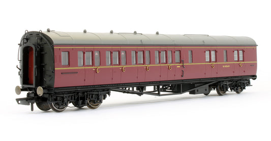 BR Maroon Collett Corridor Brake 3rd (LH) Coach 'W4936W'