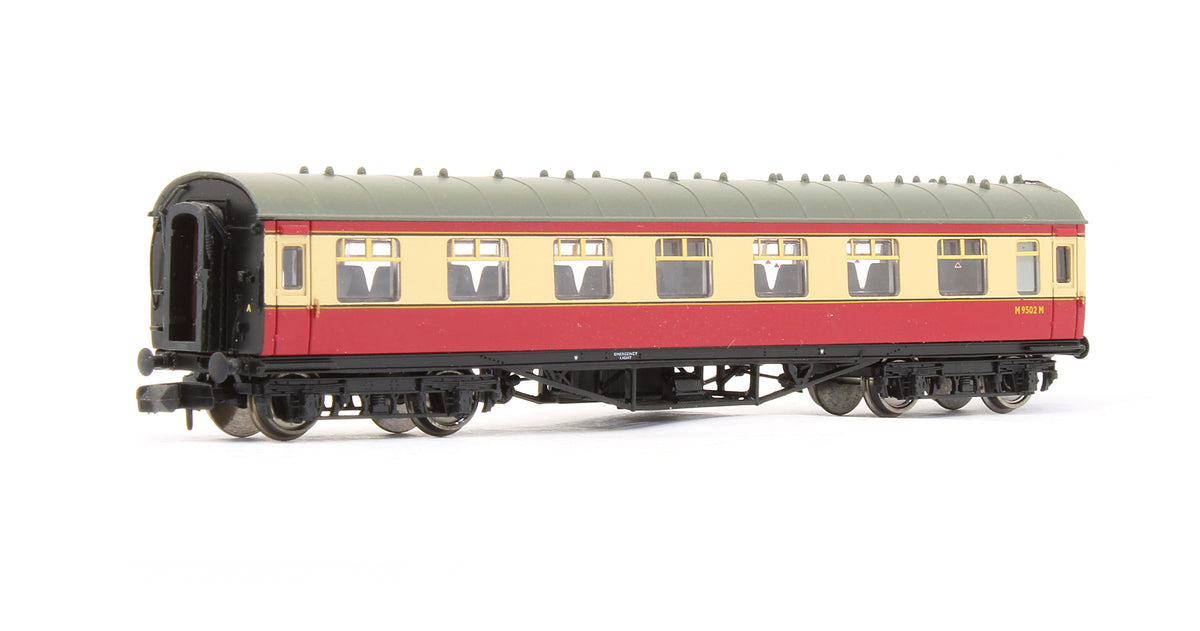 Pre-Owned Stanier Vestibule Second BR Crimson & Cream Coach 'M9502M'