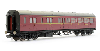 R4765 BR Maroon Collett Corridor Brake 3rd (LH) Coach 'W4936W'