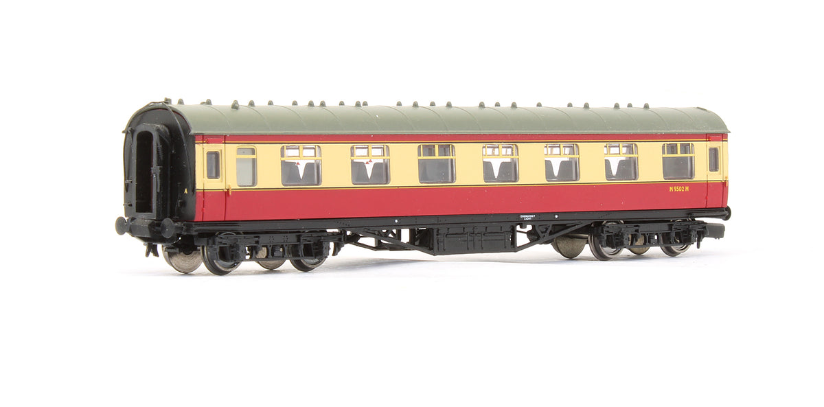 Pre-Owned Stanier Vestibule Second BR Crimson & Cream Coach 'M9502M'