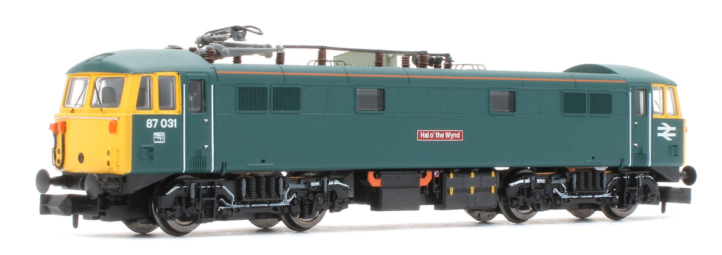 2D-087-001 Class 87 Hal'o'the Wynd 87031 BR Blue Electric Locomotive