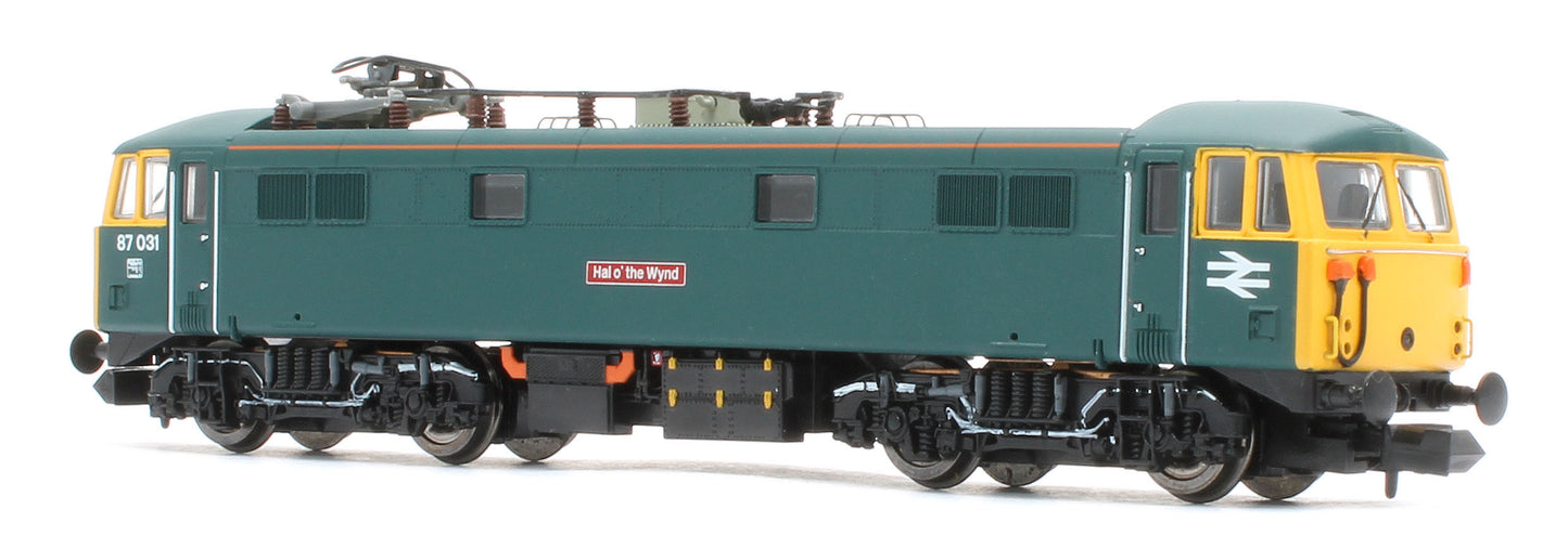 2D-087-001 Class 87 Hal'o'the Wynd 87031 BR Blue Electric Locomotive