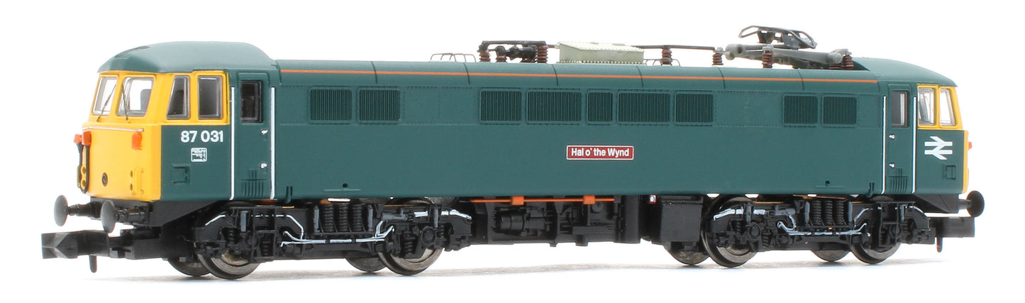 2D-087-001 Class 87 Hal'o'the Wynd 87031 BR Blue Electric Locomotive