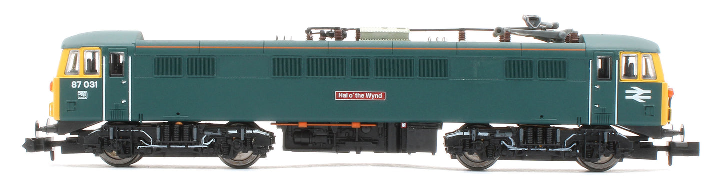 2D-087-001 Class 87 Hal'o'the Wynd 87031 BR Blue Electric Locomotive