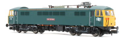 2D-087-001 Class 87 Hal'o'the Wynd 87031 BR Blue Electric Locomotive