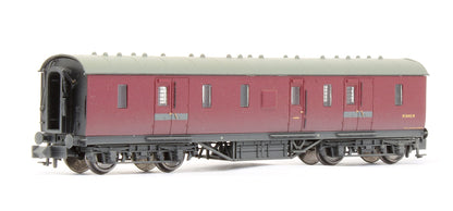 Pre-Owned LMS 50ft Full Brake BR Crimson - Weathered