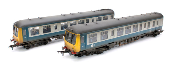 Pre-Owned Class 108 2 Car DMU BR Blue & Grey - Weathered