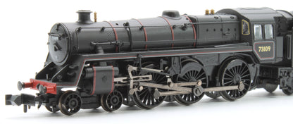 BR Standard 5MT with BR1B Tender 73109 BR Lined Black (Early Emblem)