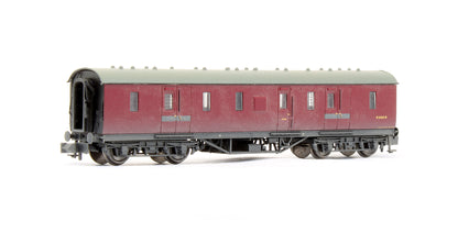 Pre-Owned LMS 50ft Full Brake BR Crimson - Weathered