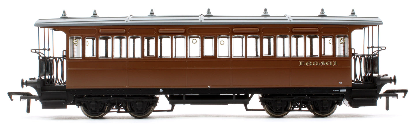 Pre-Owned 919003 Wisbech & Upwell Bogie Tramcar - BR No.E60461