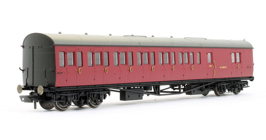 BR Crimson Collett Suburban Brake 3rd (RH) Coach 'W5508W'