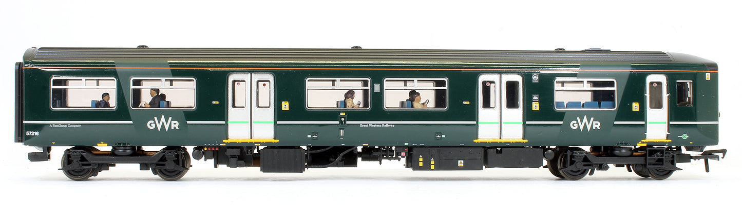 Pre-Owned 32-940 Class 150/2 Two Car DMU 150216 GWR Green (First Group) (With Fitted Passenger Figures)