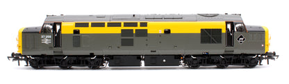 Class 37/0 37258 BR 'Dutch' Civil Engineers Grey and Yellow Diesel Locomotive - DCC Sound