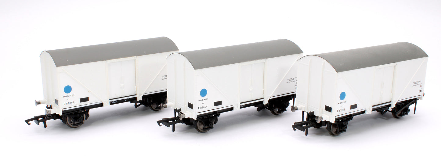 Pre-Owned R6624A 12T Fish Van Triple Pack No.E87093 / E87094 / EE87095