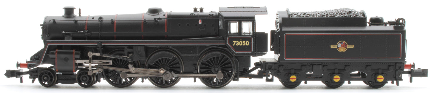 Pre-Owned 372-729 BR Standard 5MT with BR1 Tender 73050 BR Lined Black (Late Crest)
