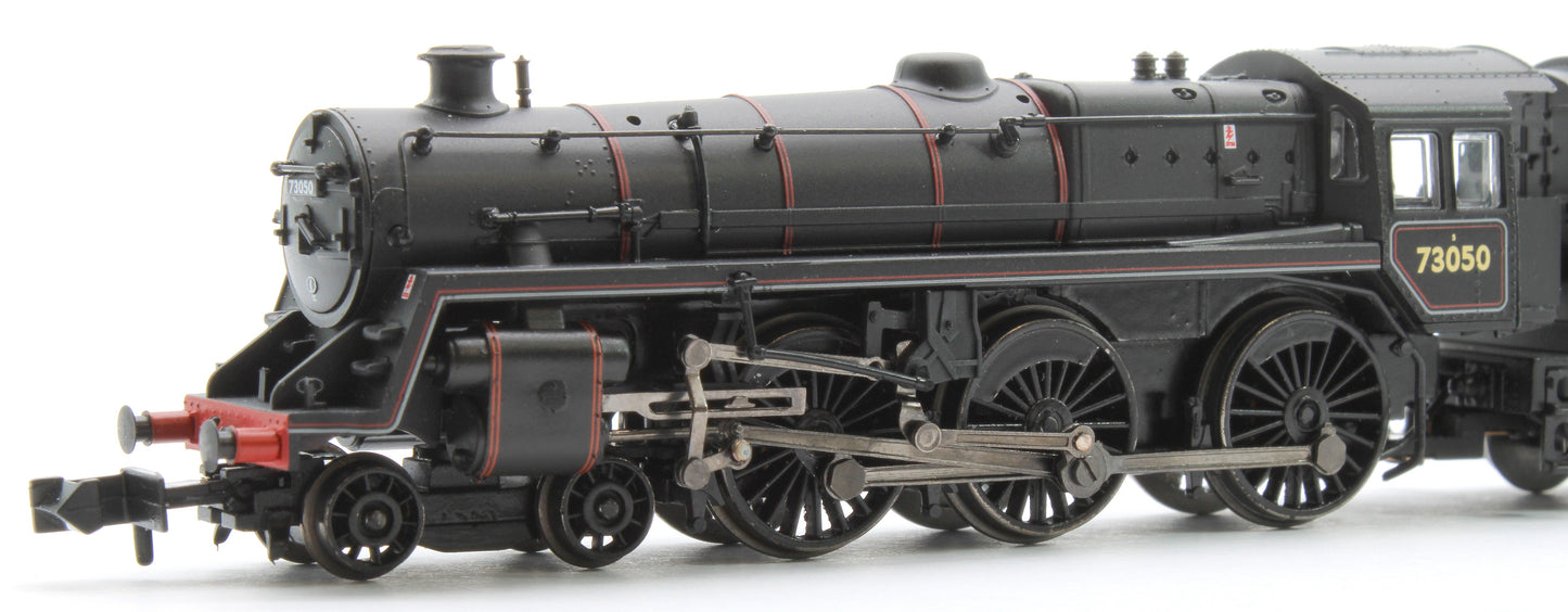 Pre-Owned 372-729 BR Standard 5MT with BR1 Tender 73050 BR Lined Black (Late Crest)