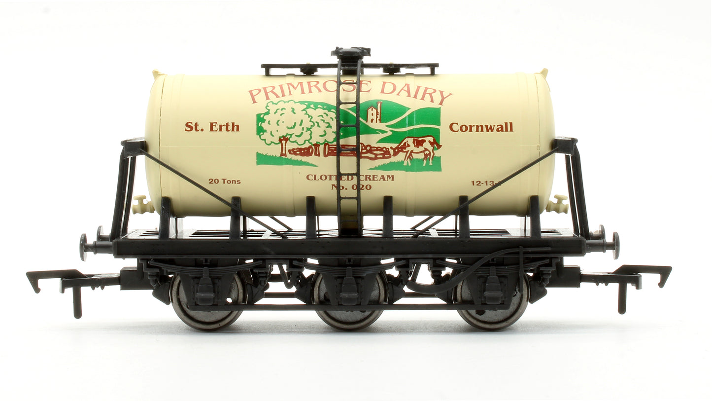Pre-Owned 6 Wheel 20T No.020 Tank Wagon 'Primrose Dairy - St. Earth Cornwall' (Special Edition for Simply Southern)