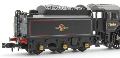 Pre-Owned 372-729 BR Standard 5MT with BR1 Tender 73050 BR Lined Black (Late Crest)