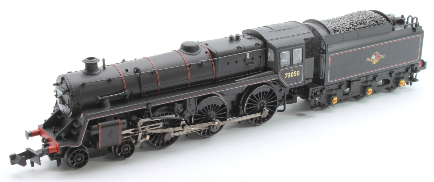 Pre-Owned 372-729 BR Standard 5MT with BR1 Tender 73050 BR Lined Black (Late Crest)