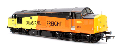 Class 37/0 37116 Colas Rail Diesel Locomotive - DCC Sound