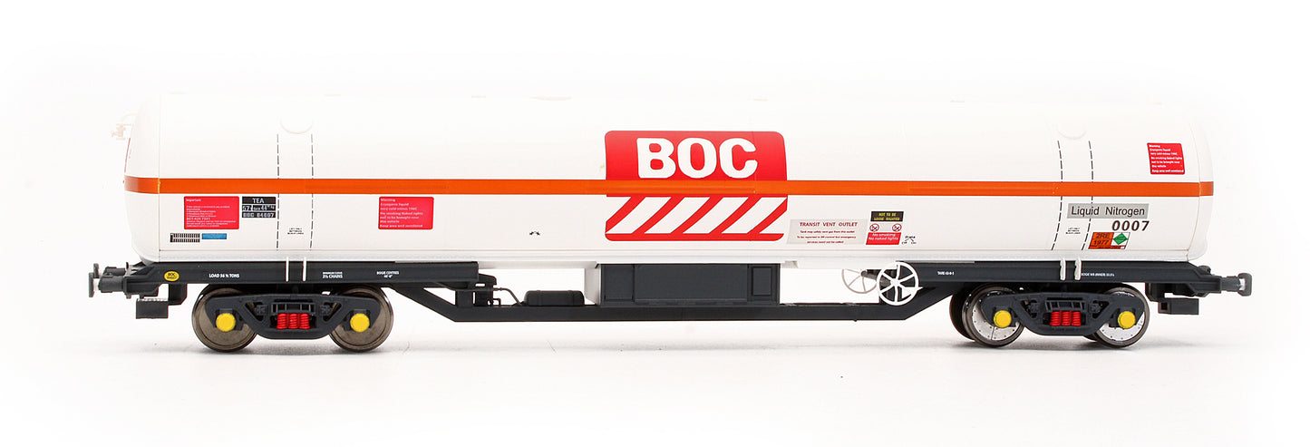 Pre-Owned Olivia-07 BOC 100 Liquid Nitrogen Tank Wagon GPS Bogies 0007