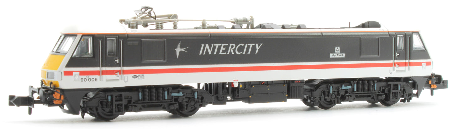 Class 90/0 90006 'High Sheriff' BR InterCity (Swallow) Electric Locomotive - DCC Sound