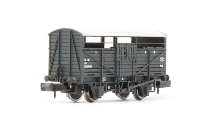 Pre-Owned 8 Ton Cattle Wagon GWR Dark Grey No.106881