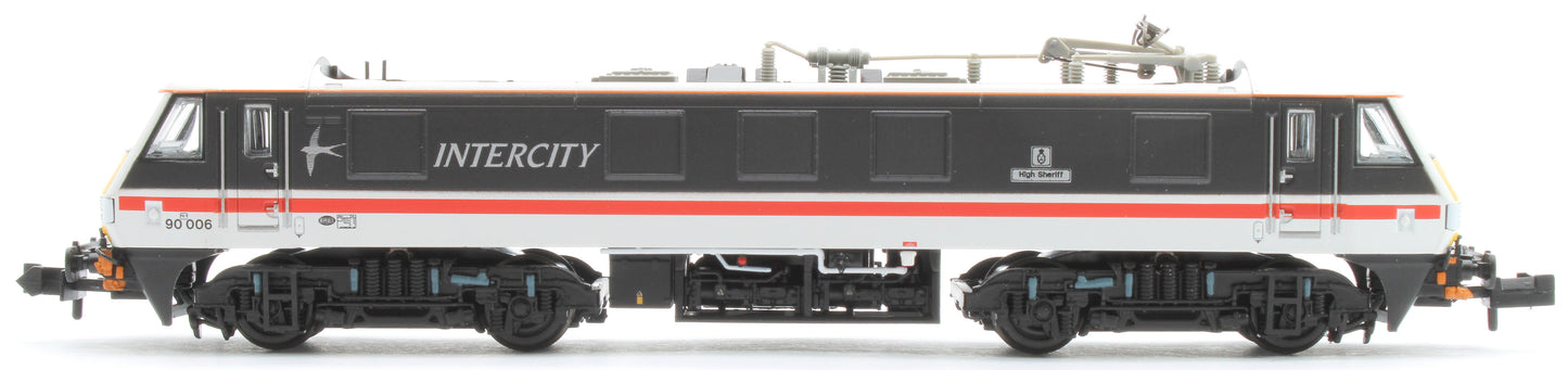 Class 90/0 90006 'High Sheriff' BR InterCity (Swallow) Electric Locomotive - DCC Sound