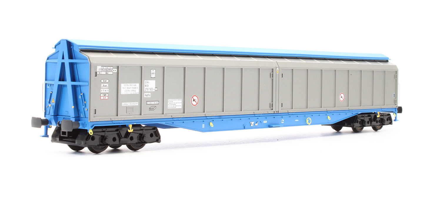Pre-Owned 5012 Cargowaggon Silver & Blue 279 7 603-8