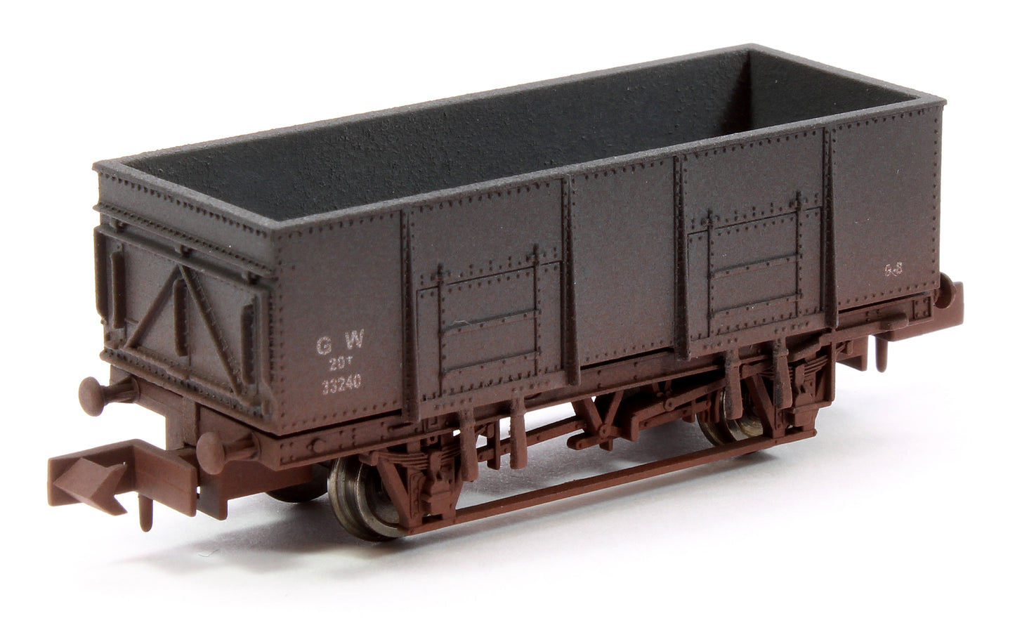 20t Steel Mineral Wagon GWR 33240 - Weathered