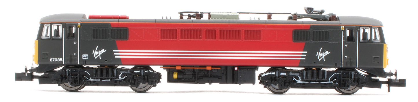 2D-087-003D Class 87 Robert Burns 87035 Virgin Trains Electric Locomotive - DCC Fitted