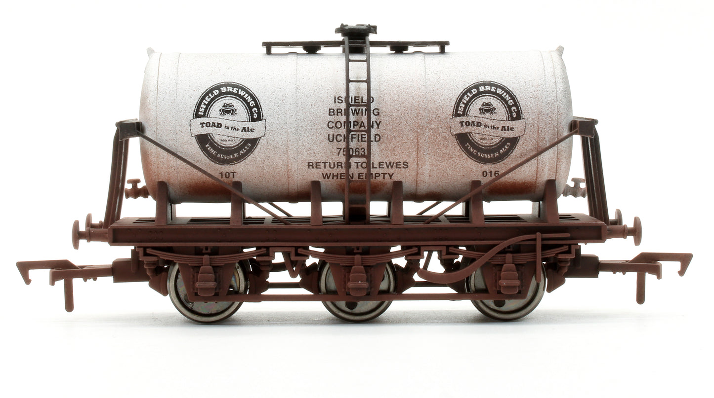 Pre-Owned 6 Wheel 10T No.016 Tank Wagon 'Isfield Brewing Co - Toad in the Ale' - Weathered (Limited Edition for Simply Southern)