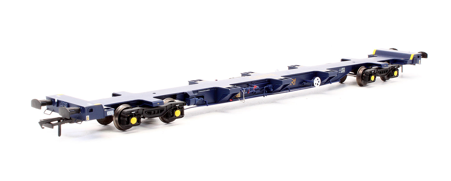Pre-Owned H4-FEAS-001A FEA-S Intermodal Wagon GBRf Blue No.640666