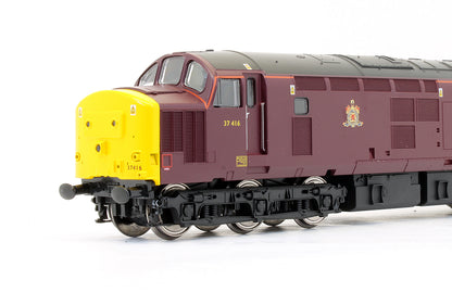Pre-Owned V2018 Royal Scotsman Maroon With EW&S Branding Class 37416 Diesel Locomotive