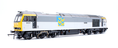 Class 60 60031 'Ben Lui' TTG Triple Grey Metals Sector Diesel Locomotive